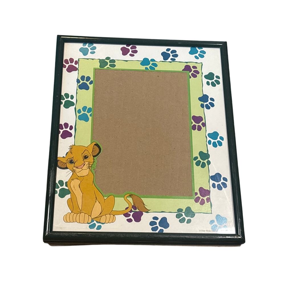 1994 The Walt Disney Company The Lion King Simba Photo Frame matted 5x7